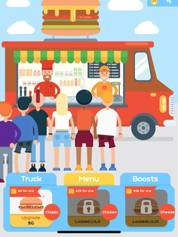 Изображение игры: Food Truck Idle