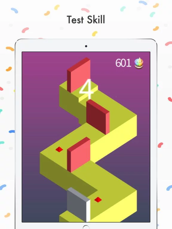 Изображение игры: Color Balls Zigzag