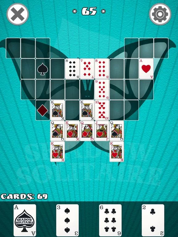 Изображение игры: Shadow Solitaire HD