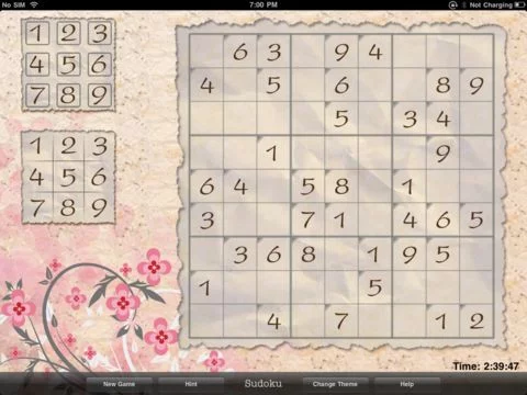 Изображение игры: Sudoku Classic Free