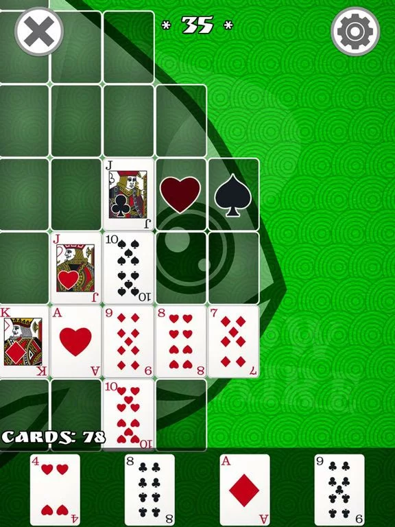 Изображение игры: Shadow Solitaire HD