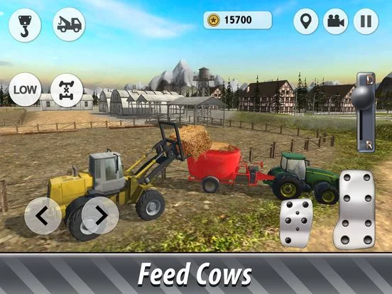 Изображение игры: Euro Farm Simulator: Cows