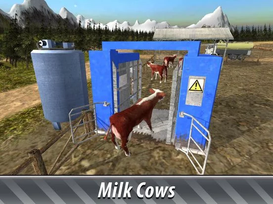 Изображение игры: Euro Farm Simulator: Cows