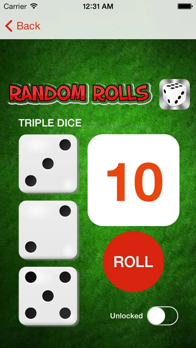 Изображение игры: Random Rolls