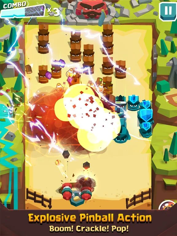 Изображение игры: RoundRick - Brick Breaker