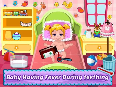 Изображение игры: Little doctor & new born baby care