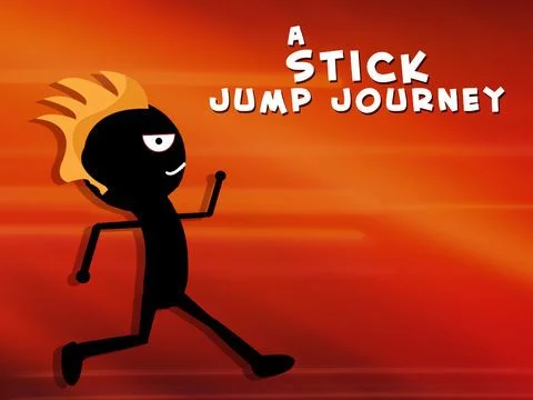 Изображение игры: A Stick Jump Journey