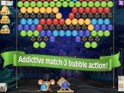Изображение игры: Bubble Mouse City Adventure & Candy Shoppe Blast