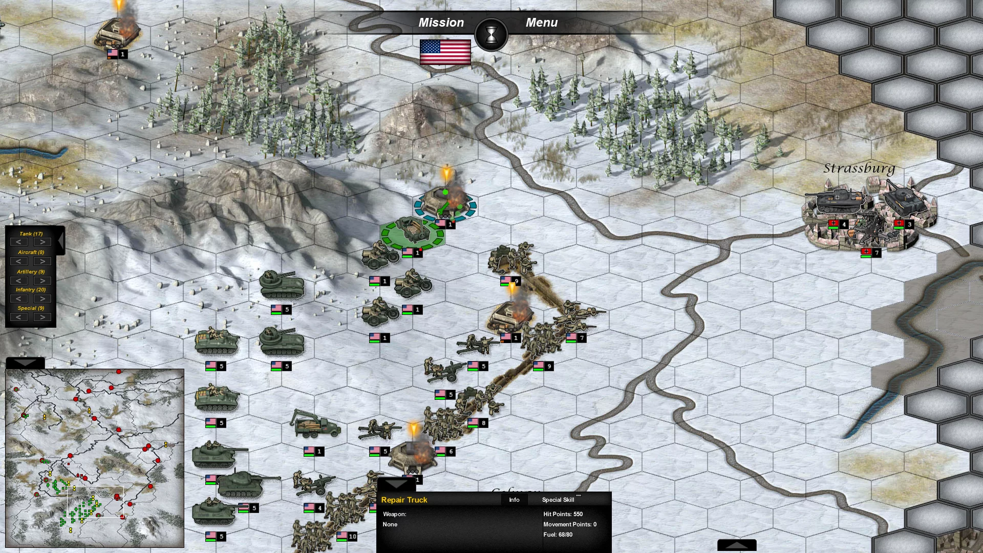 Изображение игры: Tank Operations: European Campaign