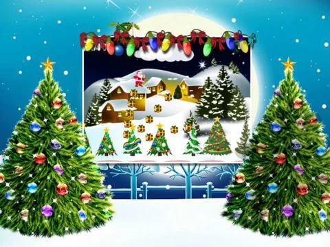 Изображение игры: Santa Flight - Catch The Gifts