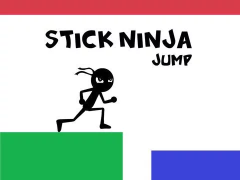 Изображение игры: Stick Ninja Jump - stickman endless tap run and jumping adventure