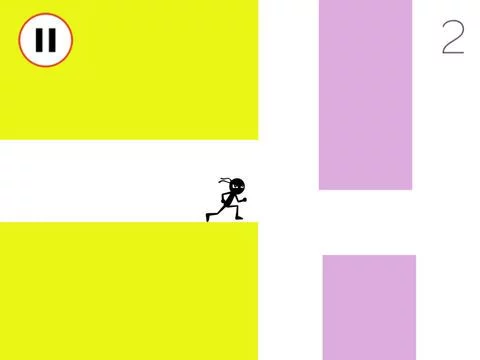 Изображение игры: Stick Ninja Jump - stickman endless tap run and jumping adventure