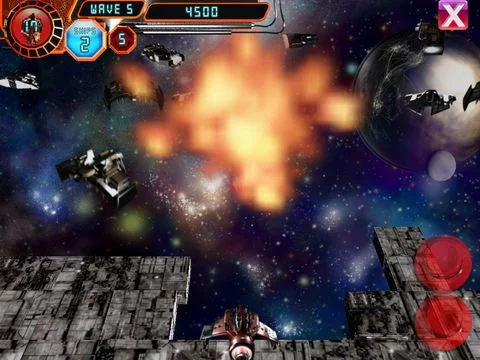 Изображение игры: Galaxy Fighters Free