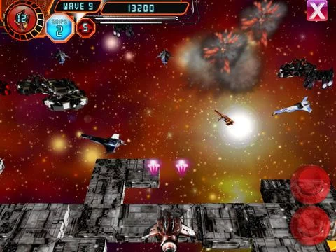 Изображение игры: Galaxy Fighters Free