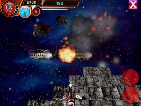 Изображение игры: Galaxy Fighters Free