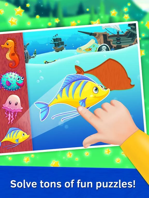 Изображение игры: Sea Animal Puzzle for Toddlers