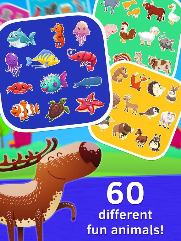 Изображение игры: Sea Animal Puzzle for Toddlers