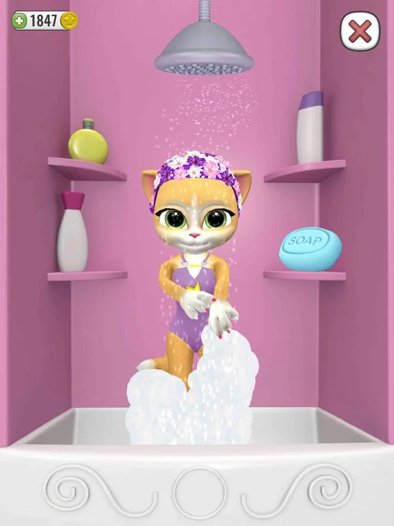 Изображение игры: My Talking Virtual Cat Emma
