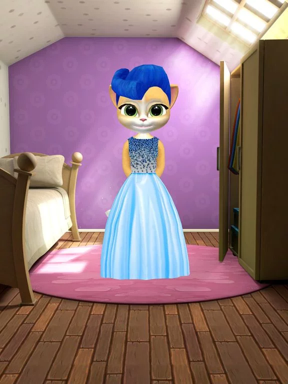 Изображение игры: My Talking Virtual Cat Emma