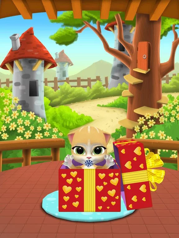 Изображение игры: My Talking Virtual Cat Emma