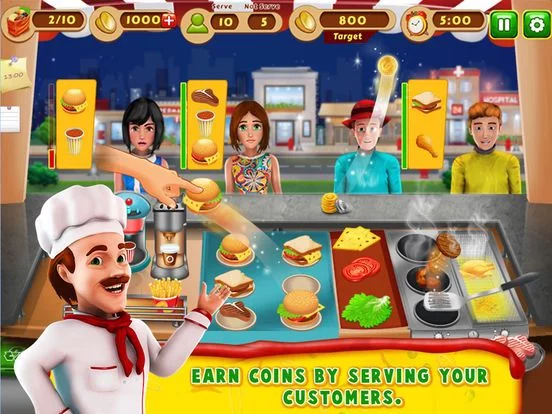 Изображение игры: Master Kitchen Cooking Game