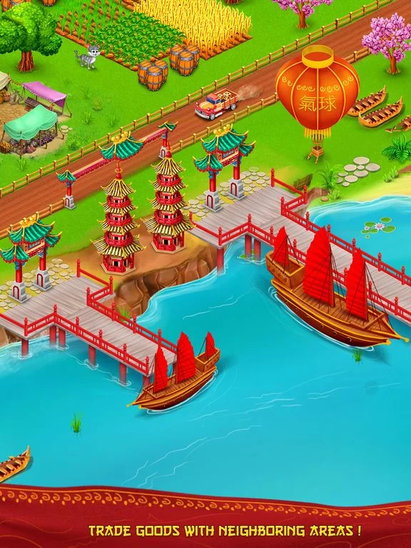 Изображение игры: Asian Town Farmer-Offline Farm