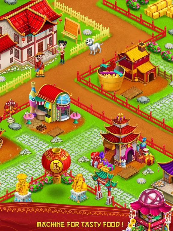 Изображение игры: Asian Town Farmer-Offline Farm