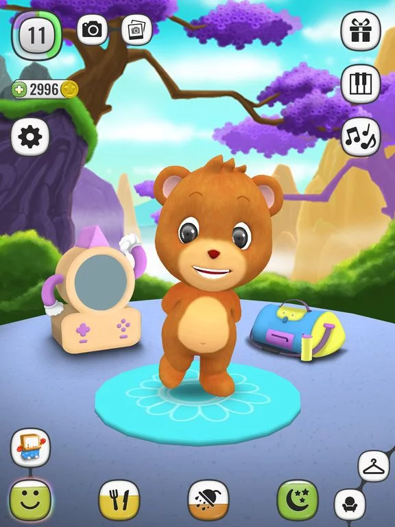 Изображение игры: My Talking Panda - Virtual Pet