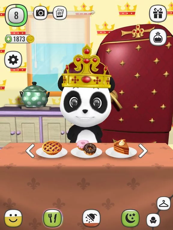 Изображение игры: My Talking Panda - Virtual Pet