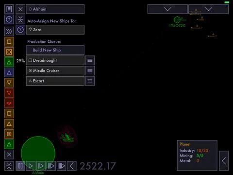Изображение игры: Tactical Space Command Lite