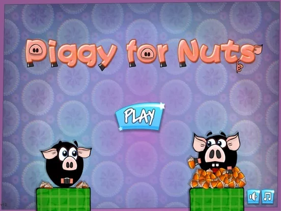 Изображение игры: Piggy for Nuts - Physics Puzzle Game