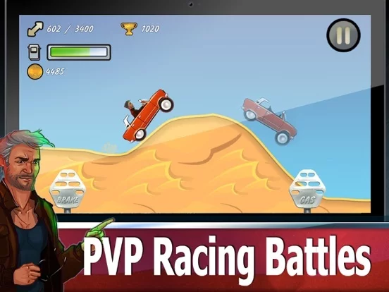 Изображение игры: Real Driver: Online Hill Racing Battles