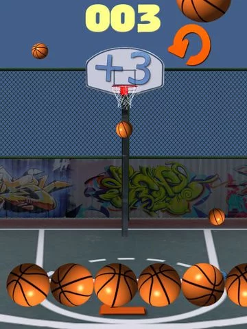 Изображение игры: Hot Shot BBALL - On Fire