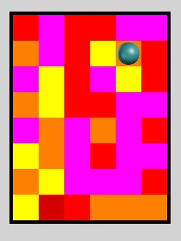 Изображение игры: hue Maze