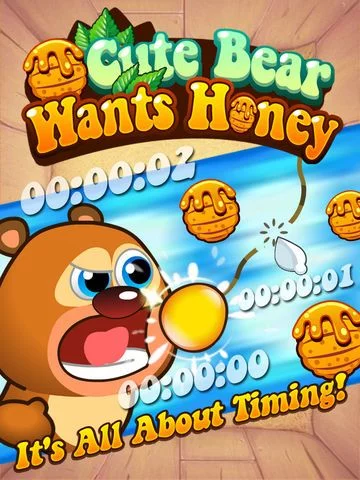 Изображение игры: Where's my honey? — Action physics puzzle game
