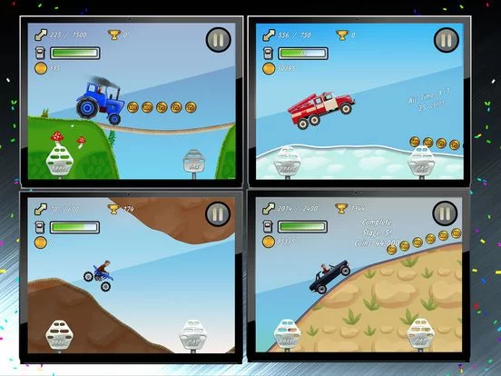 Изображение игры: Real Driver: Online Hill Racing Battles