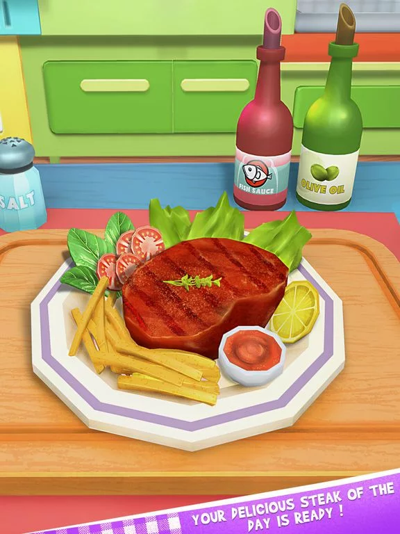 Изображение игры: Steak Maker - Food Street Chef