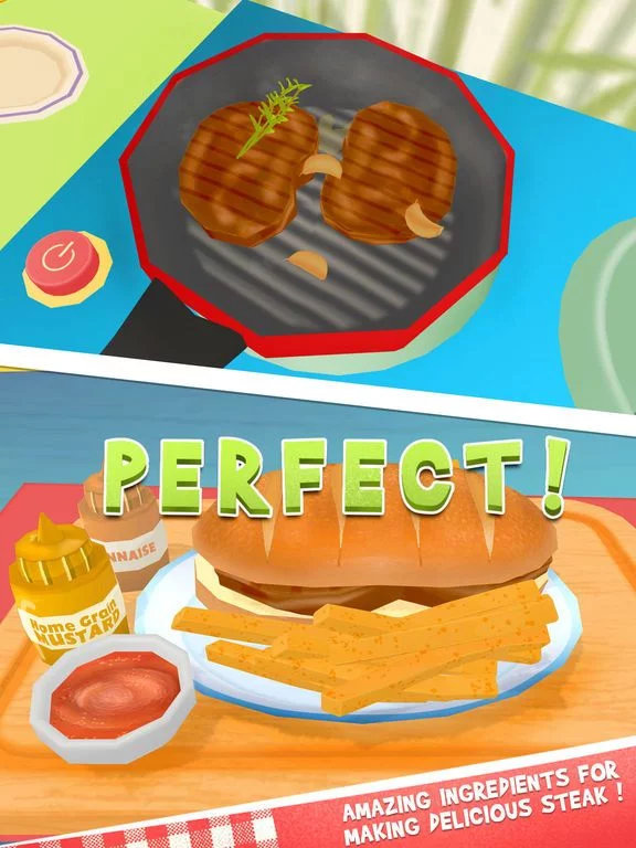 Изображение игры: Steak Maker - Food Street Chef