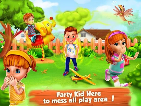Изображение игры: Farty Party Kids Babysitter