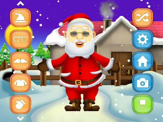 Изображение игры: Santa Dress Up Game