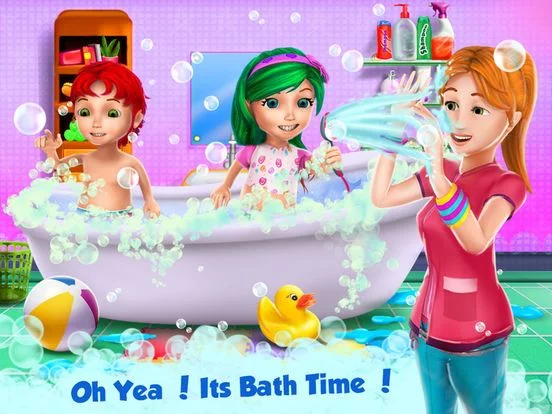 Изображение игры: Farty Party Kids Babysitter
