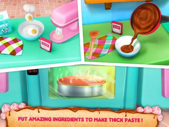 Изображение игры: Birthday Party Cake Maker