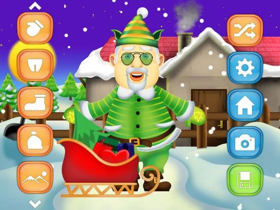 Изображение игры: Santa Dress Up Game