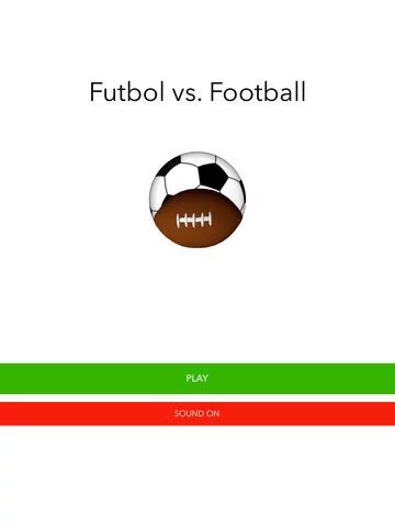 Изображение игры: Futbol vs. Football