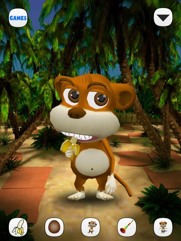 Изображение игры: Talking Monkey Chimpy