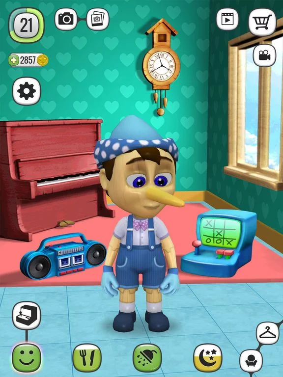 Изображение игры: My Talking Pinocchio