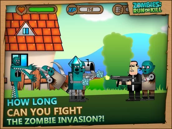Изображение игры: Zombies Run or Kill