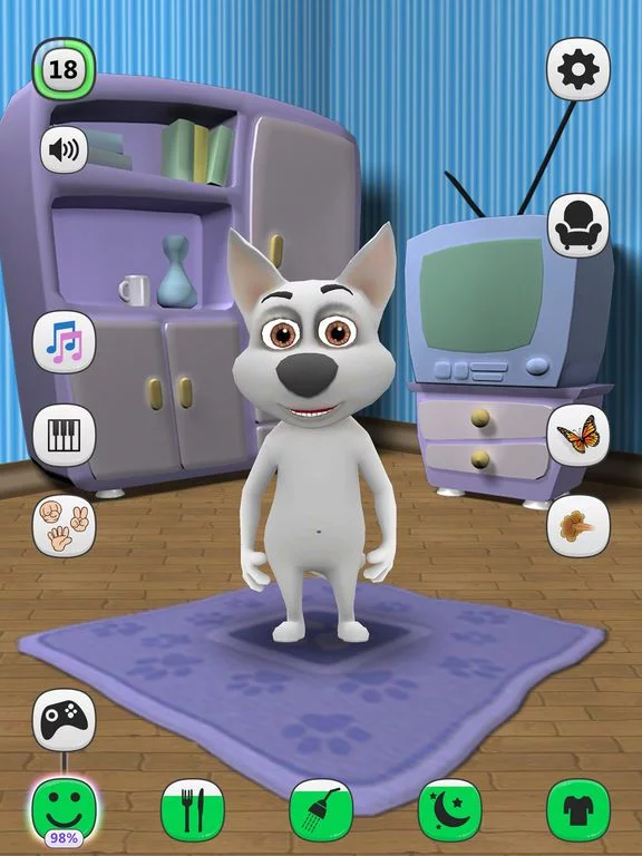 Изображение игры: My Talking Dog – Virtual Pet