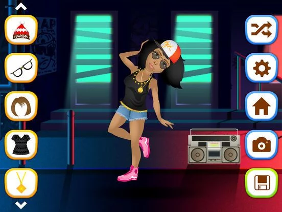 Изображение игры: ! Hip Hop Fashion Stars Dress Up