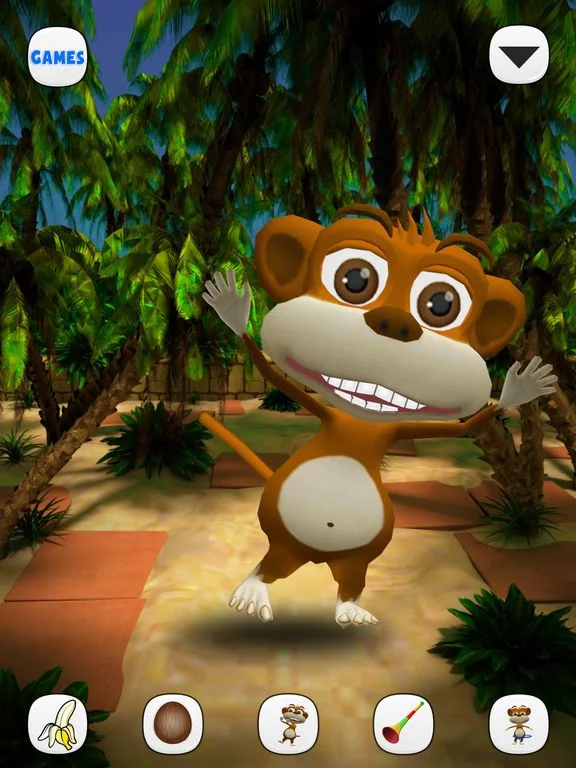 Изображение игры: Talking Monkey Chimpy